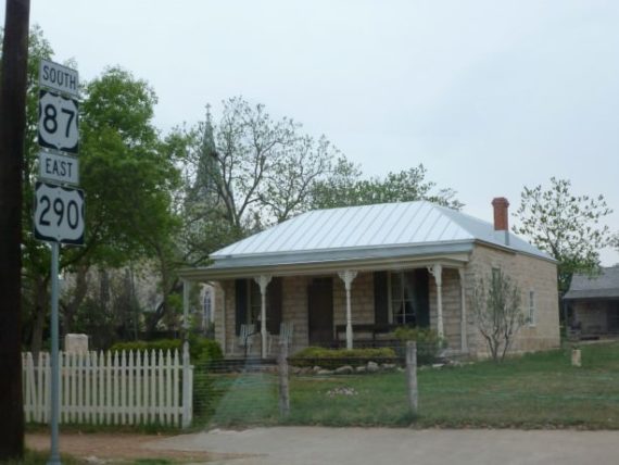 Route US-290 East took us through Fredericksburg